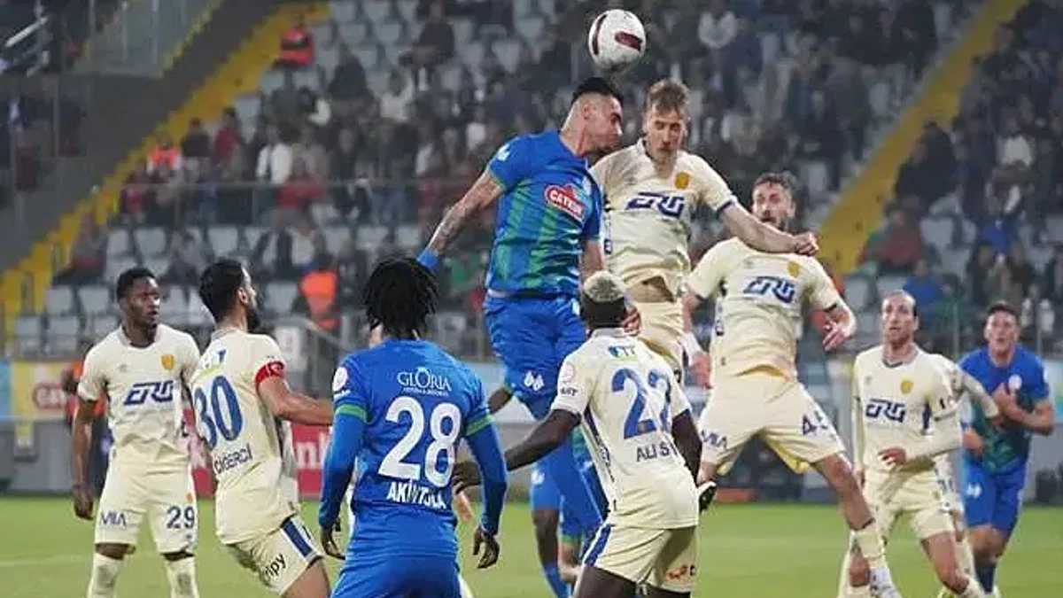 Çaykur Rizespor 2-2 MKE Ankaragücü (Maç Sonucu)