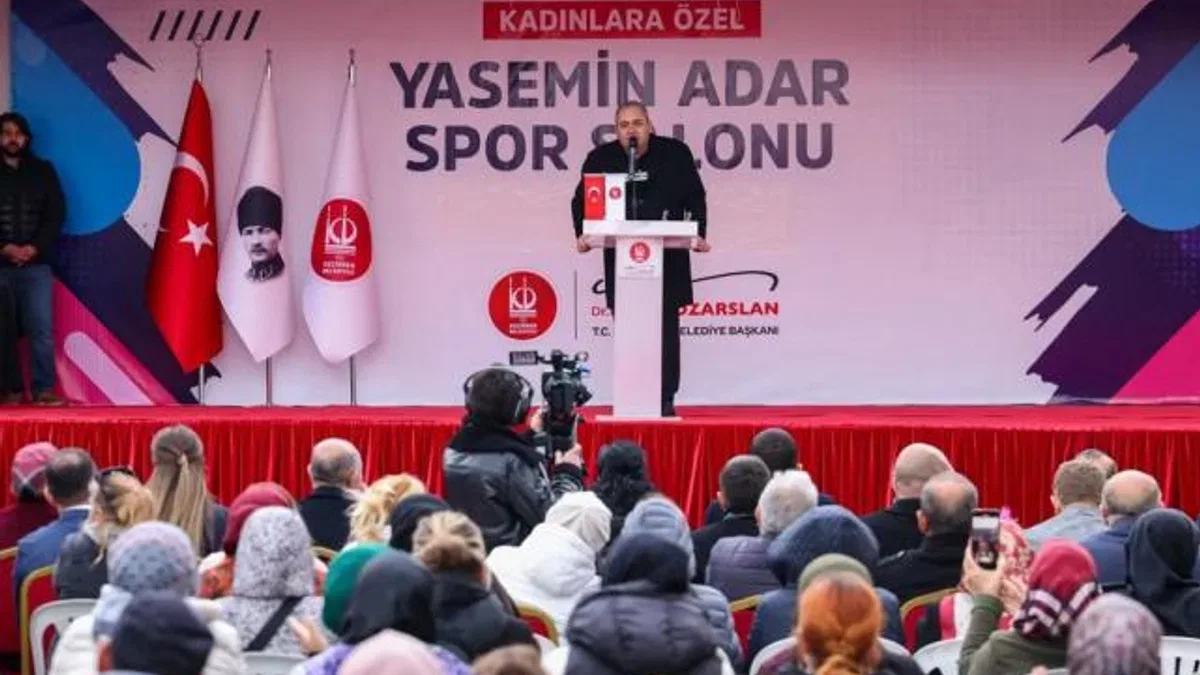 Yasemin Adar Spor Salonu Keçiören'de kadınların hizmetinde