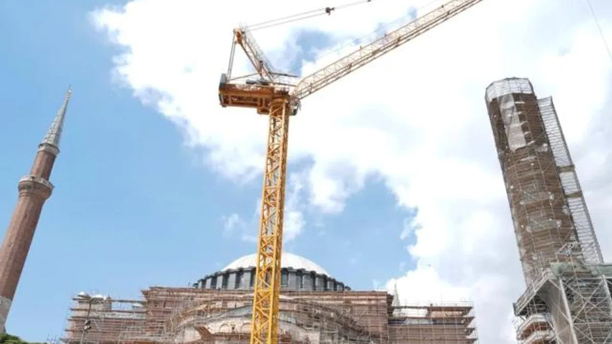 Ayasofya'da güvenlik yapay zekâ ile güçlendi