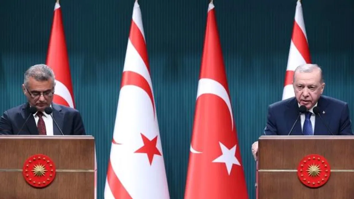 Cumhurbaşkanı Erdoğan: Kıbrıs’ta en gerçekçi çözüm iki devletli yapıdır