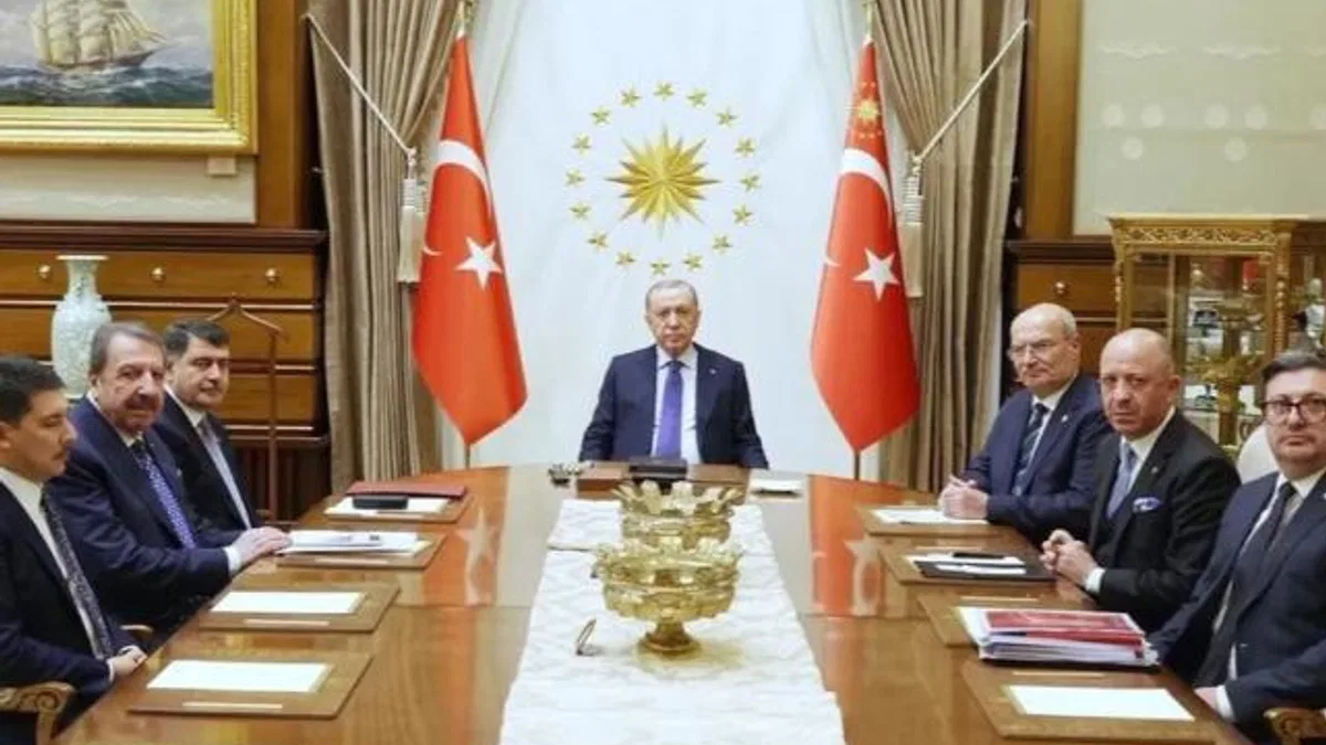 Cumhurbaşkanı Erdoğan, ATO Başkanı Baran ve Ankara heyetini kabul etti