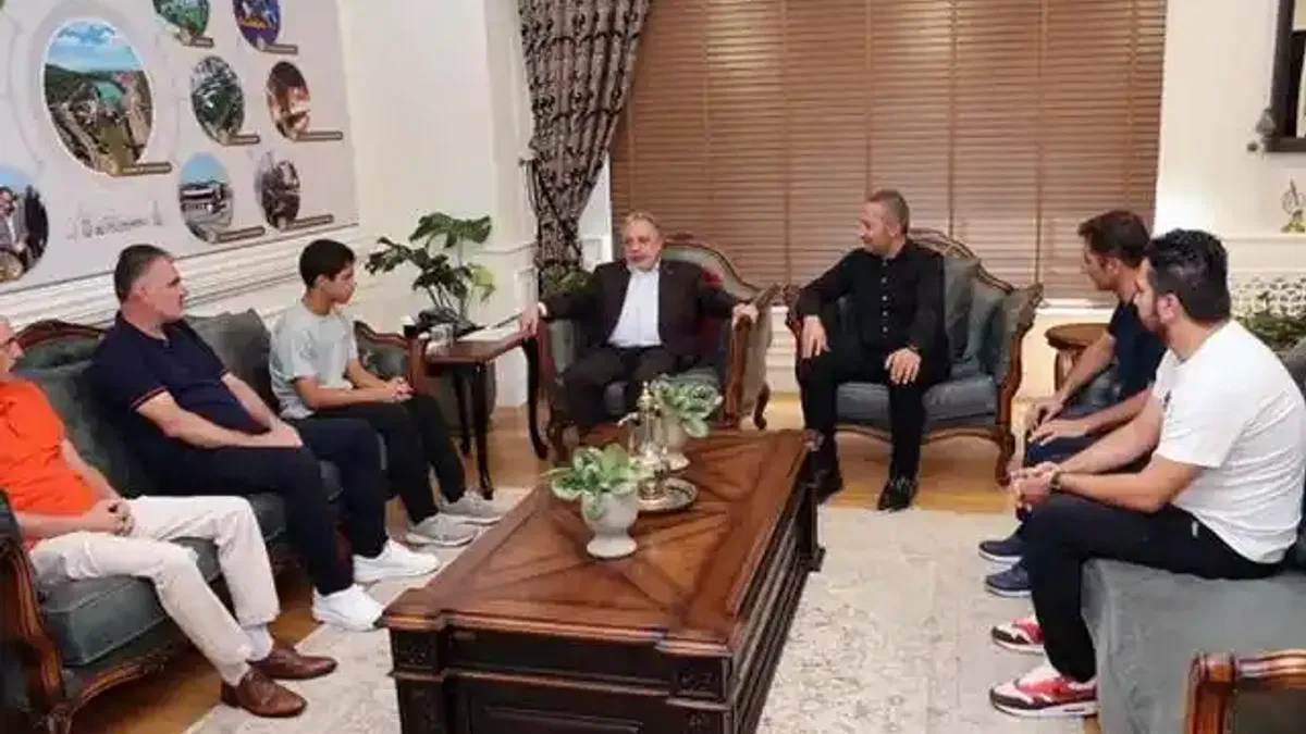 Mustafa Çiğdem'den Başkan Yalçın'a ziyaret