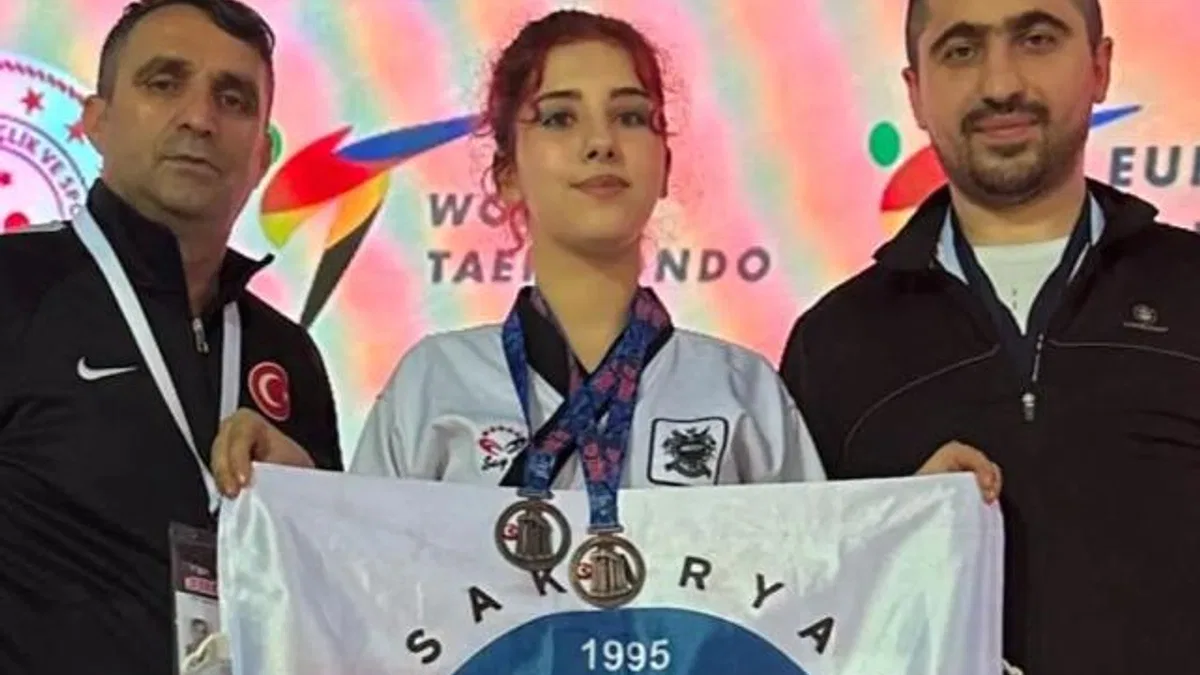 Sakaryalı sporcu uluslararası şampiyonada parladı