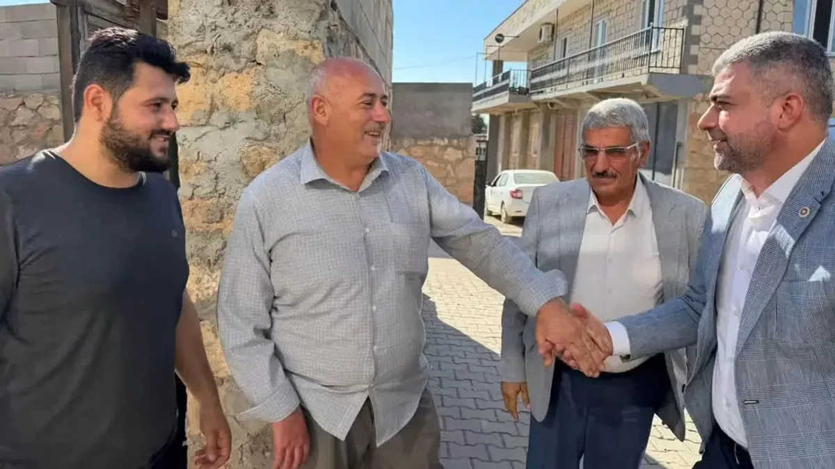AK Parti Mardin Milletvekili Faruk Kılıç'tan Mazıdağı'na çıkarma