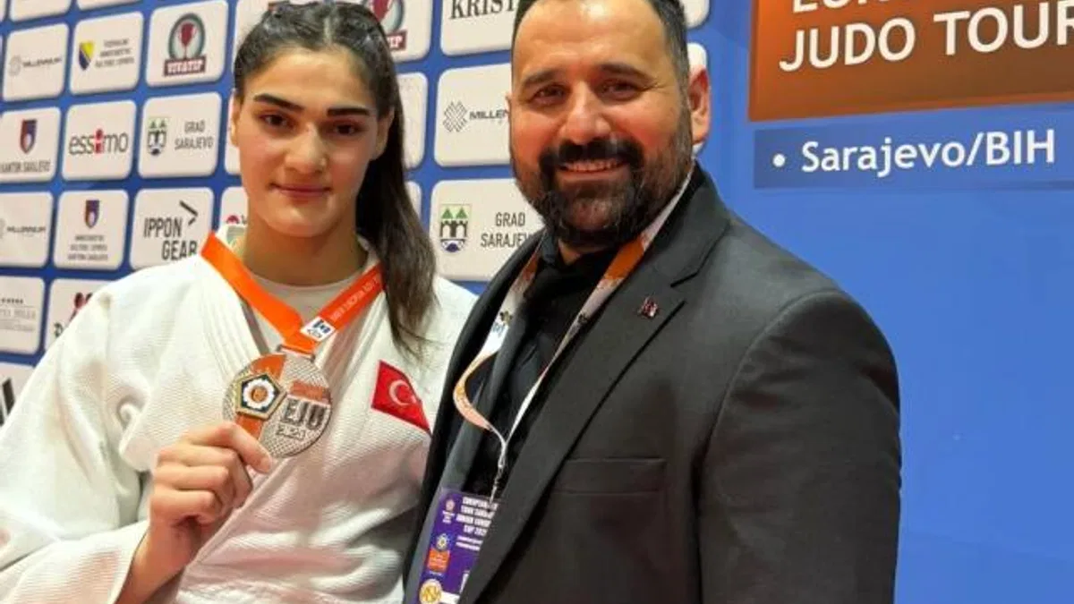 Konyalı  judocu Sinem Oruç Bronz Madalya kazandı