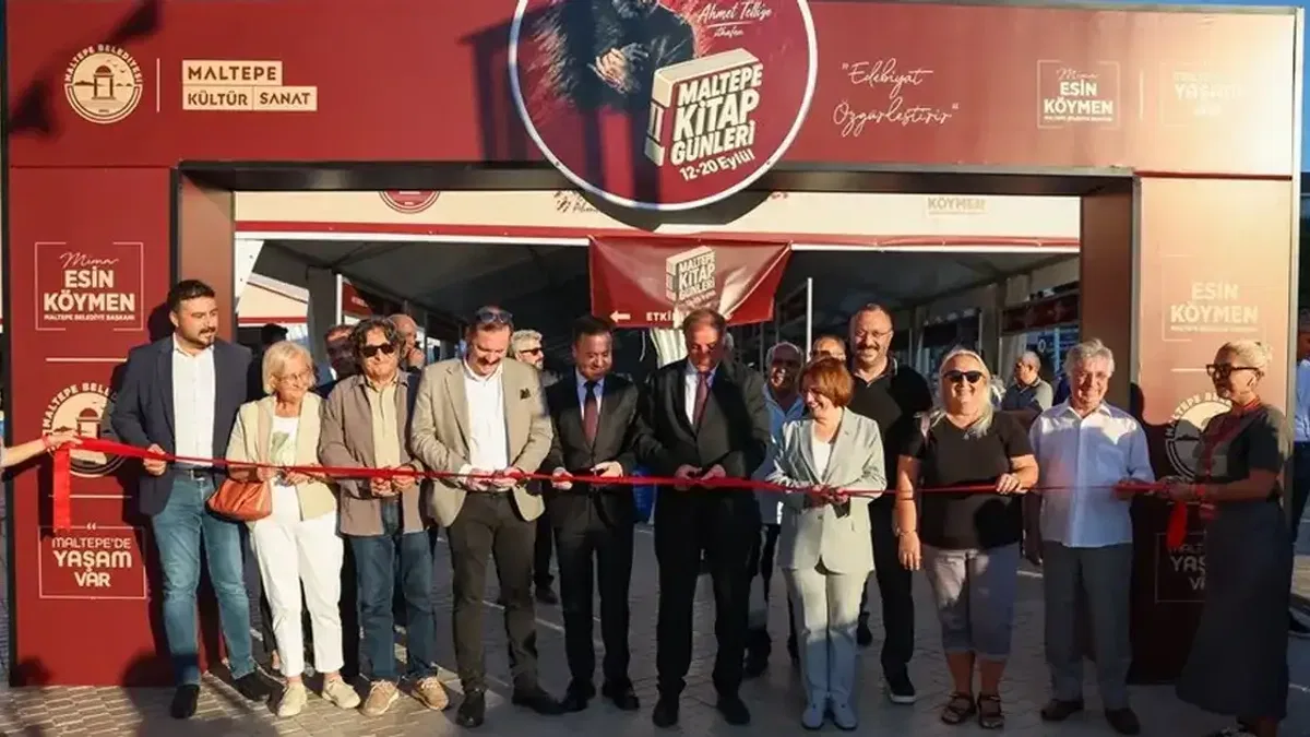 İstanbul Maltepe'de Kitap Günleri başladı
