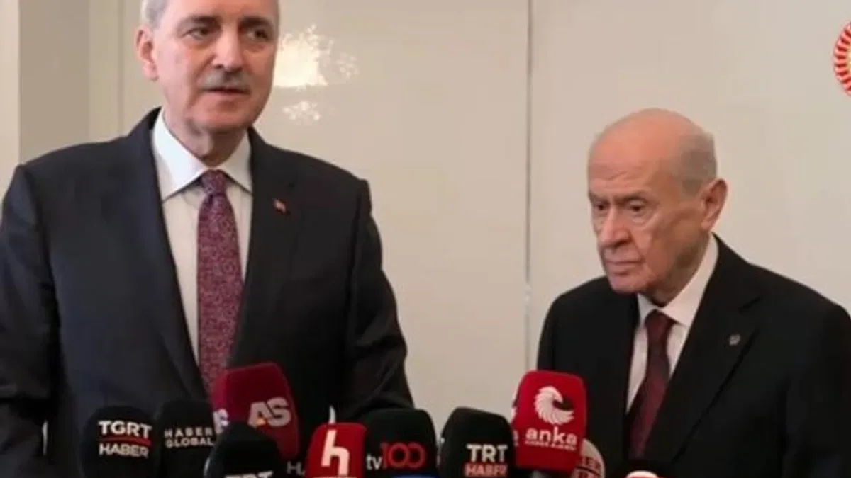 Kurtulmuş’tan 'Terörsüz Türkiye' için ilk ziyaret Bahçeli'ye