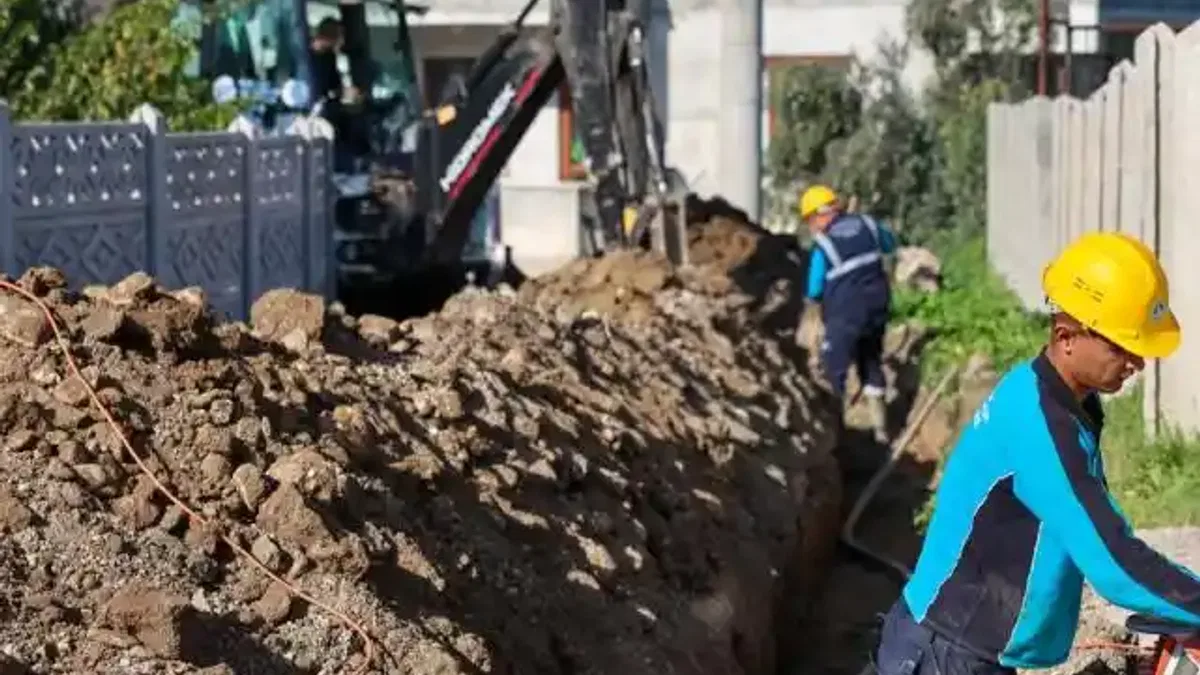 Sakarya'da Sarıgazi’nin altyapısı yeni hat ile artık daha dayanıklı