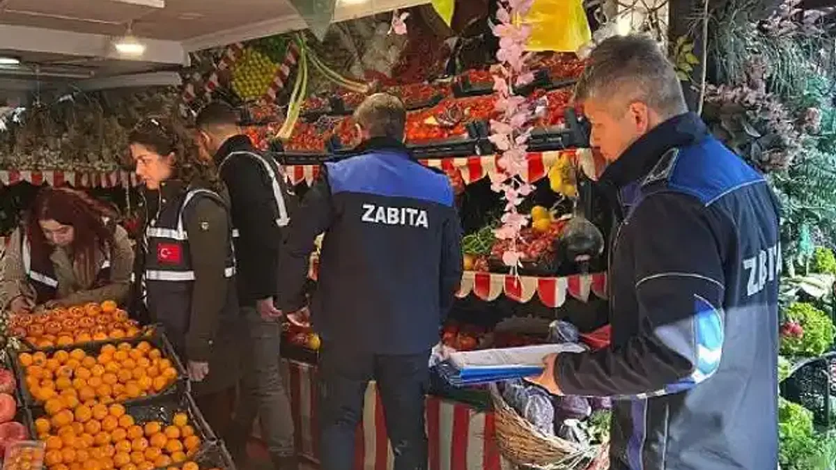 Zabıta Ve İl Ticaret Müdürlüğü'nden Ortak Denetim