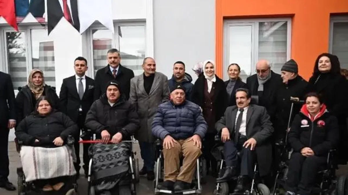 Bakan Göktaş'tan Erzurum'da engelli merkezi açılışı