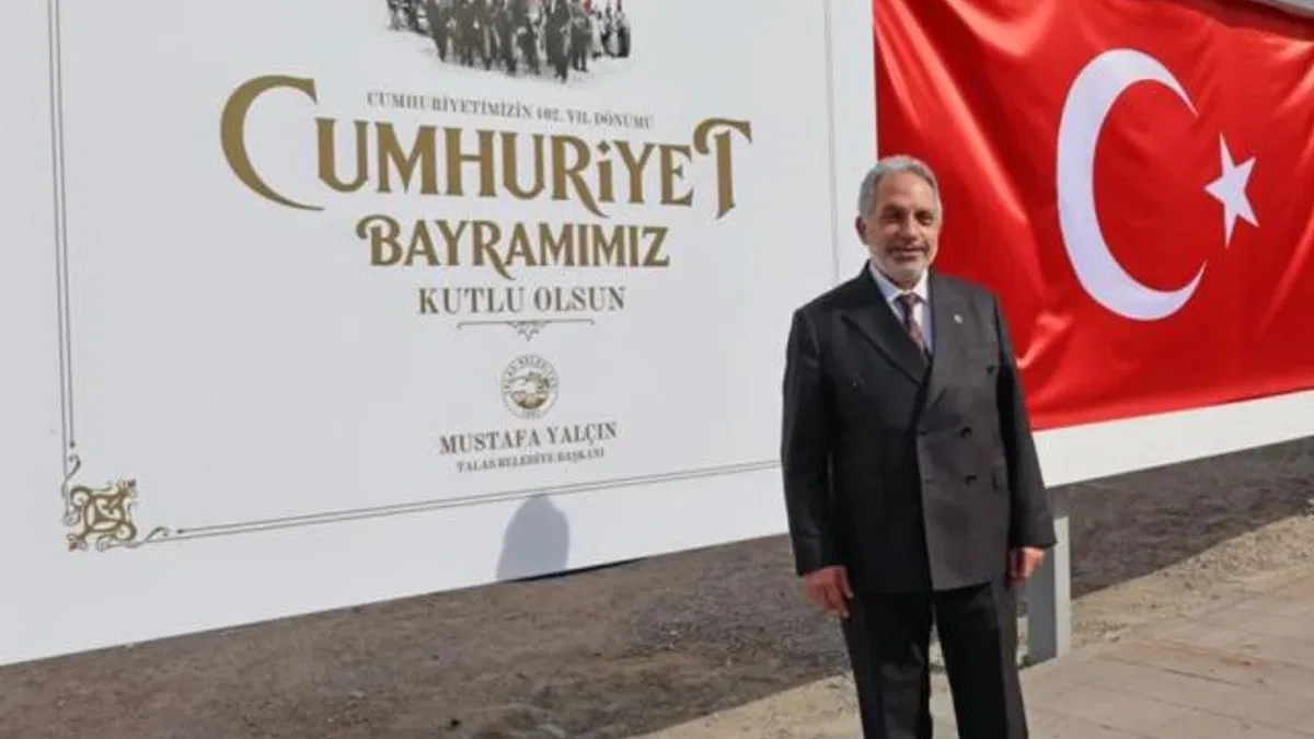 Kayseri Talas'tan Cumhuriyet Bayramı'na özel konsept
