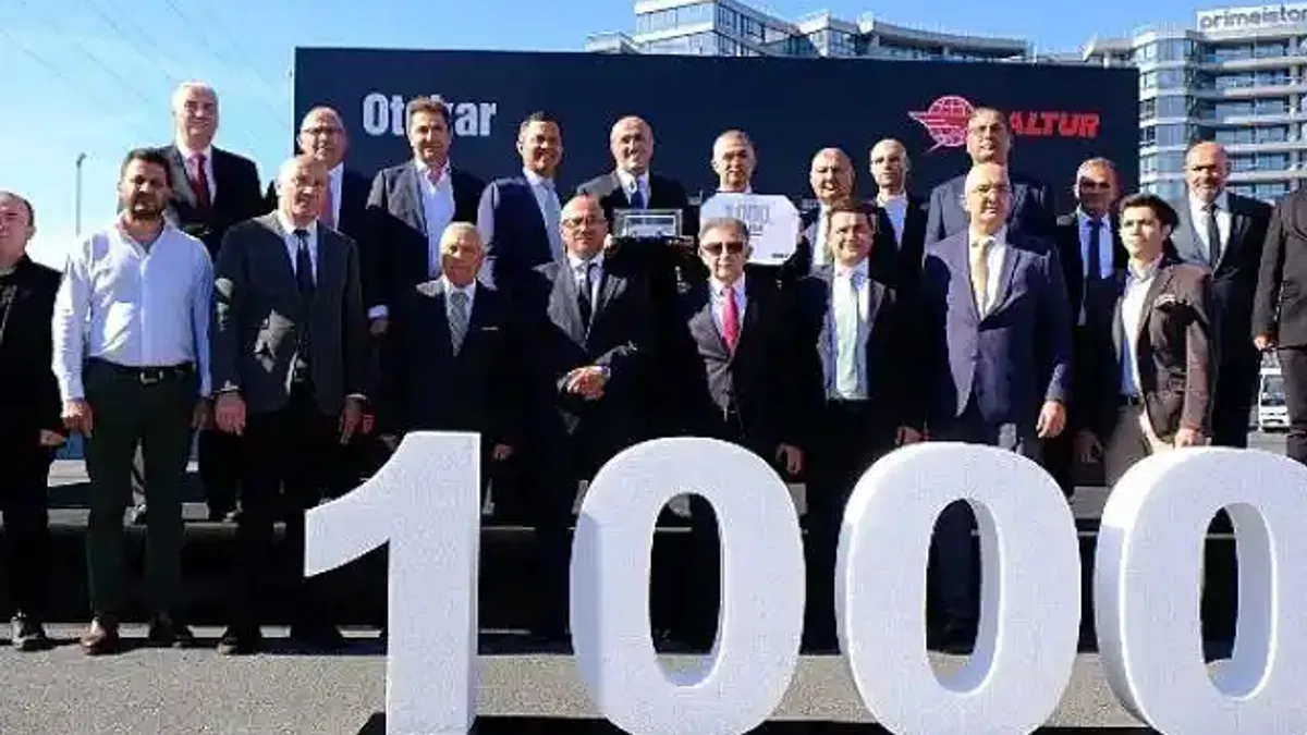 Otokar'dan Altur Turizm'e 1000. Sultan Teslimatı