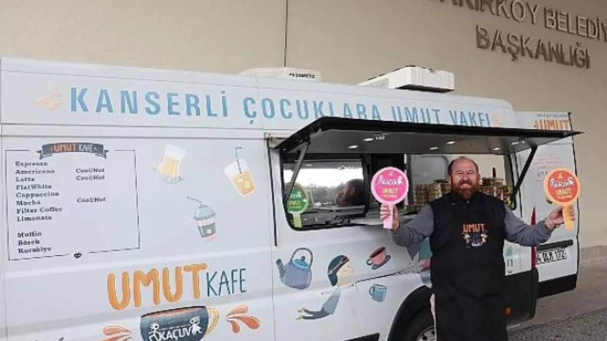 'Umut Kafe' Bakırköy'den kanserli çocukların hayatına dokunuyor