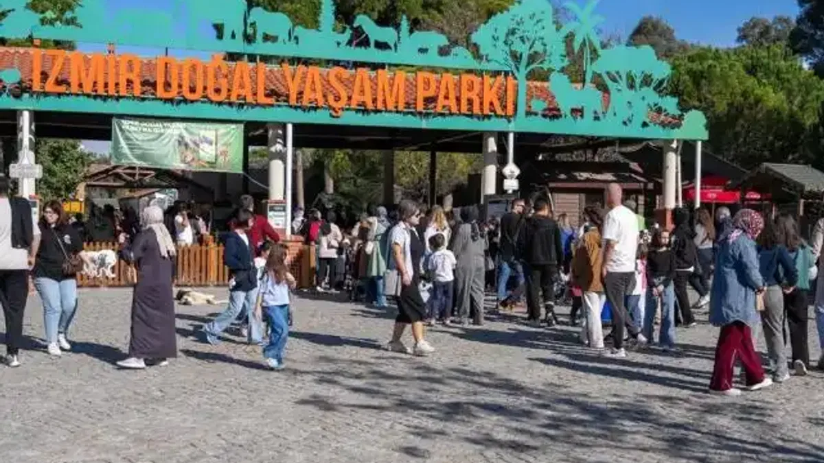 İzmir Doğal Yaşam Parkı’na ziyaretçi akını