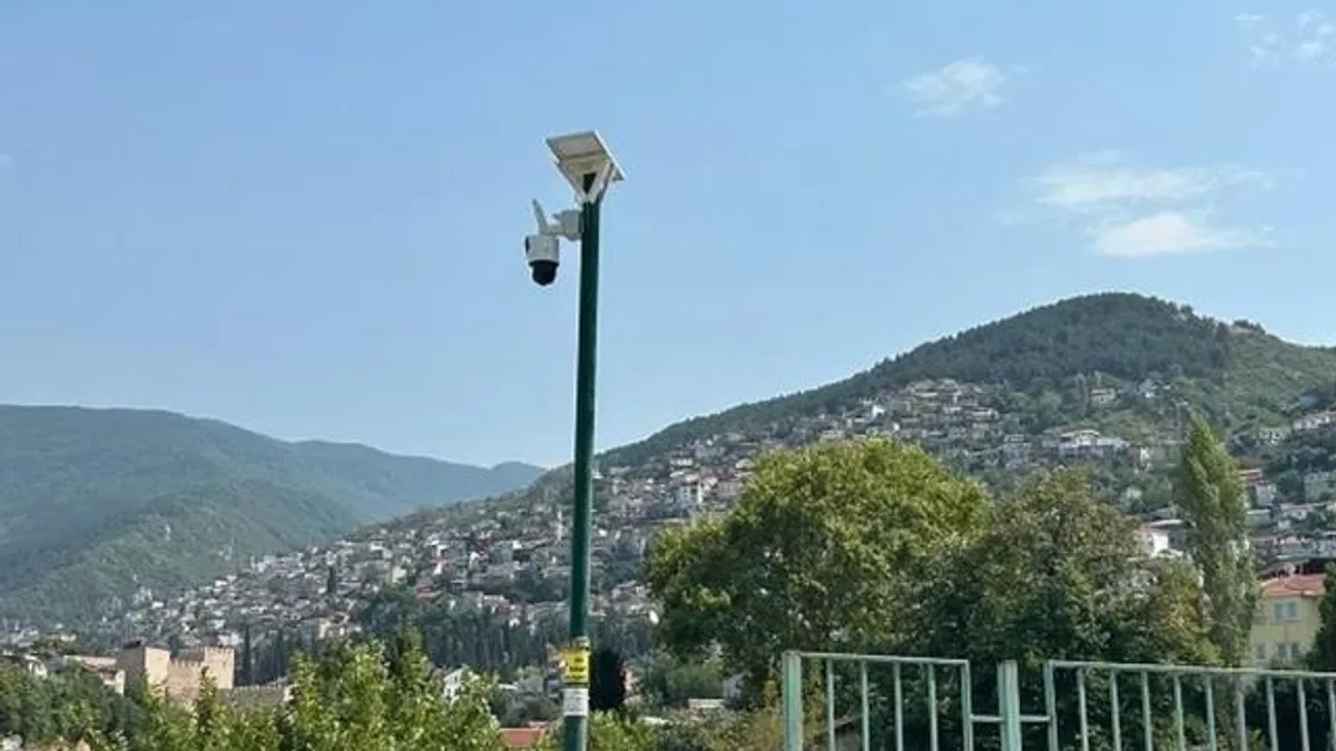 Bursa Osmangazi'de çevre kirliliğine kameralı önlem