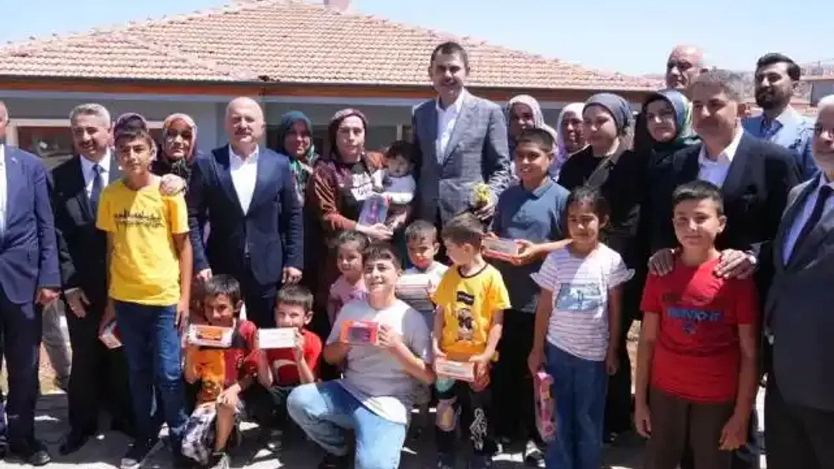 Bakan Kurum'a Adıyaman Zey Köyü'nden teşekkür
