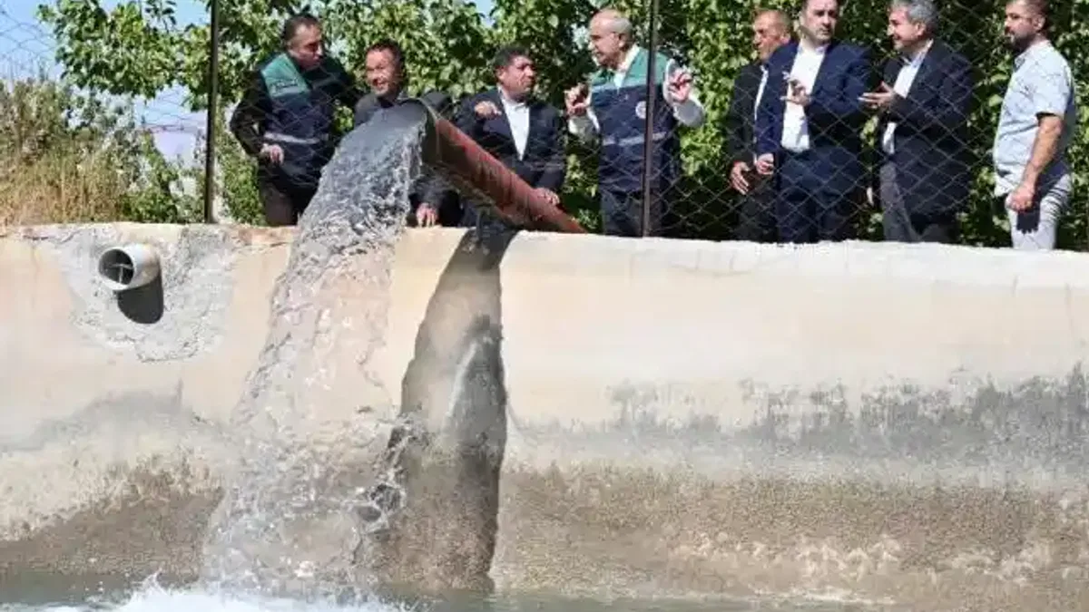 Malatya'da 4 bin 500 dönüm alan sulanacak