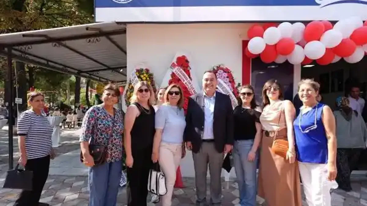 Manisa Gölmarmara'da 'Halk Mandıra' açıldı