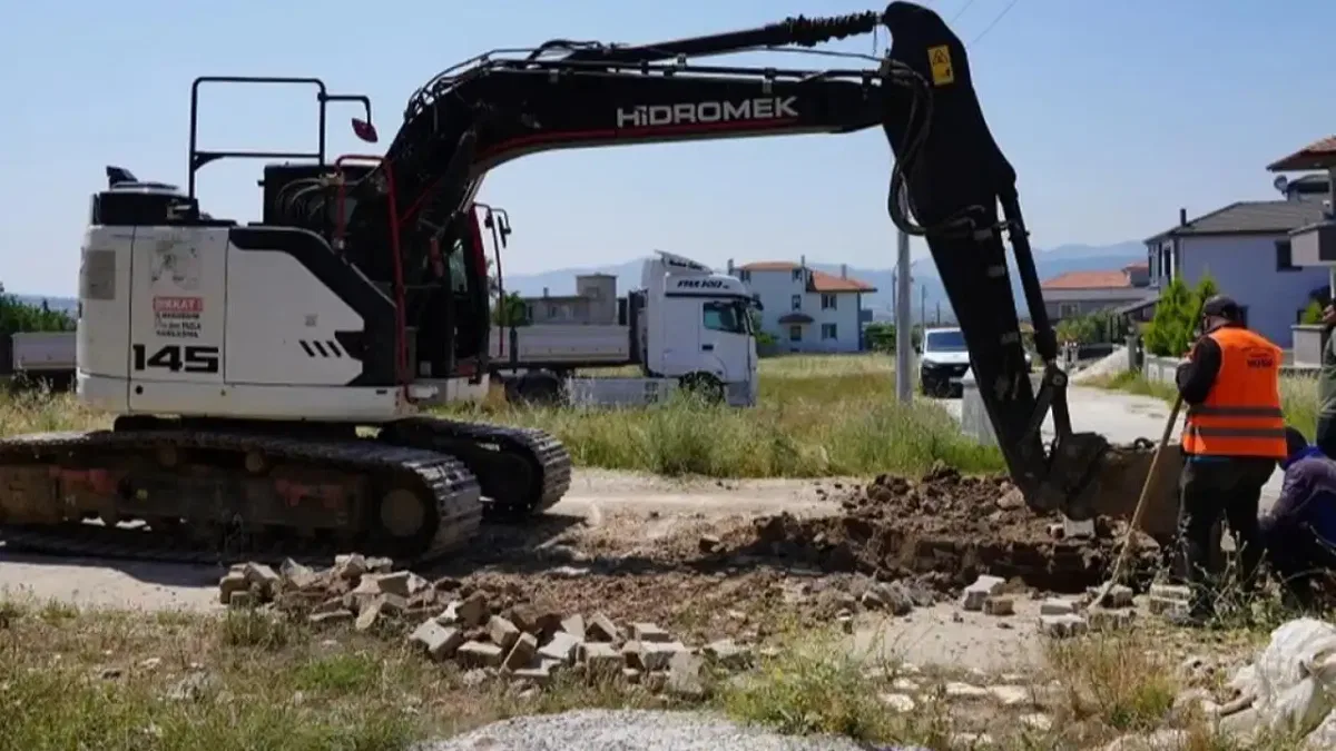 MUSKİ’den Yatağan Yeni Mahalle’ye kanalizasyon hamlesi