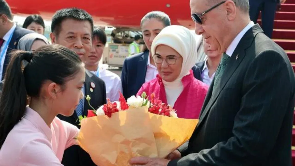 Cumhurbaşkanı Erdoğan, Şanghay İşbirliği Örgütü Zirvesi için Çin'de