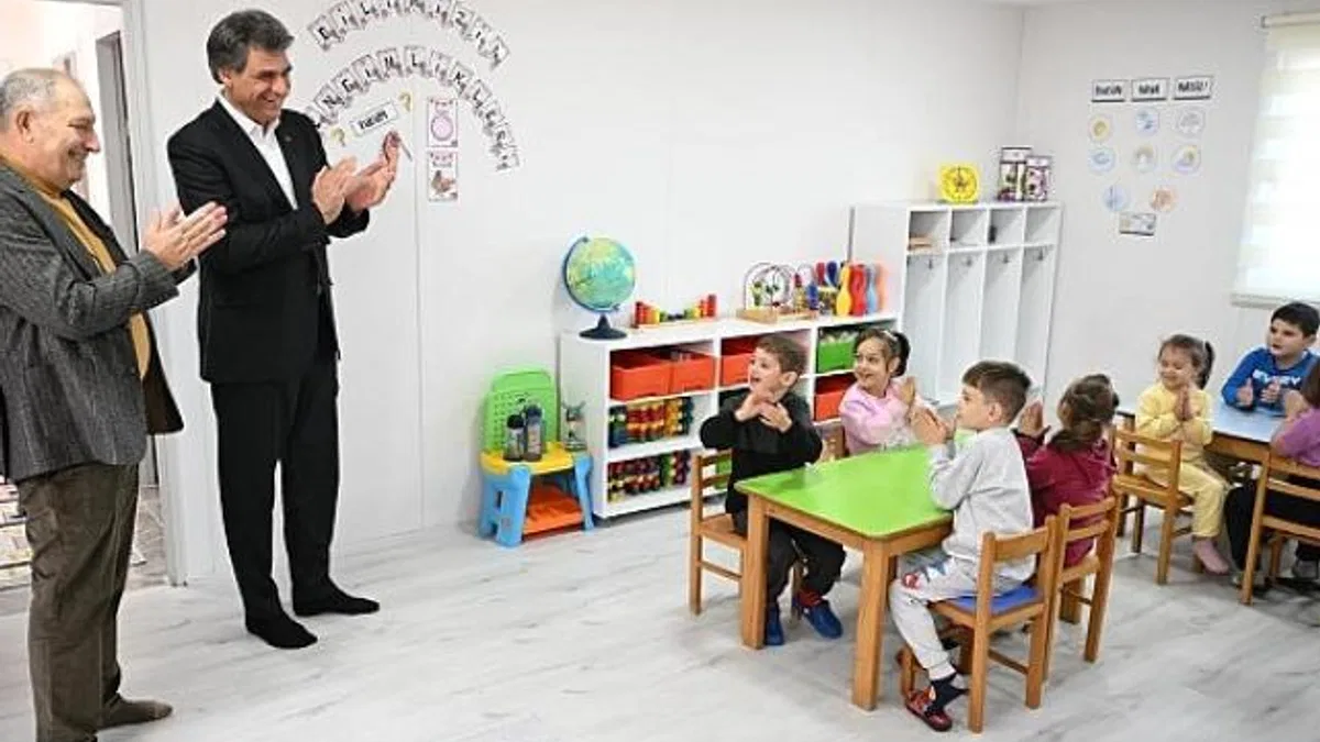 Başkan Kocaman, "Söz Verdiğimiz Gibi" Ek Anaokulu Hizmete Girdi