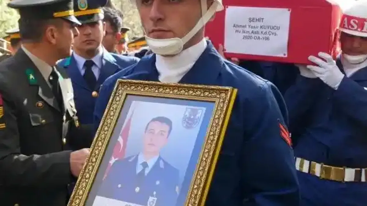 'Keşke'si gerçek oldu..! Şehit astsubay Ahmet Yasir Kuyucu Konya'da gözyaşlarıyla uğurlandı