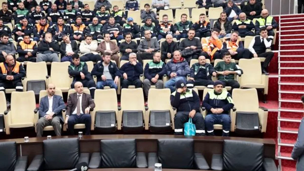 Konya Karatay Belediyesi'nde hizmet içi seminerlere devam