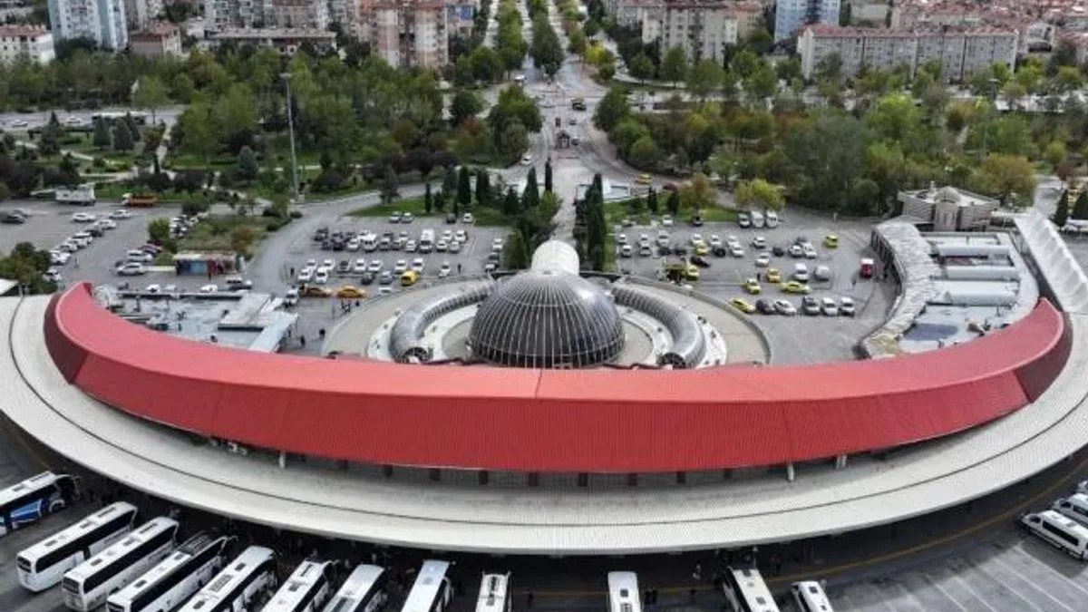 Konya Otogarı geçen yıl 18 milyona hizmet verdi