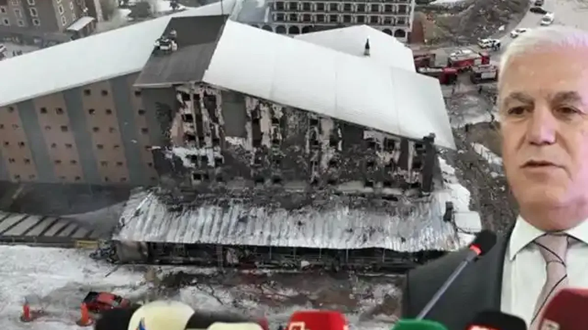 Başkan Bozbey Uludağ'daki otel yangınını değerlendirdi: Sezondan sonra olması faciayı önledi!