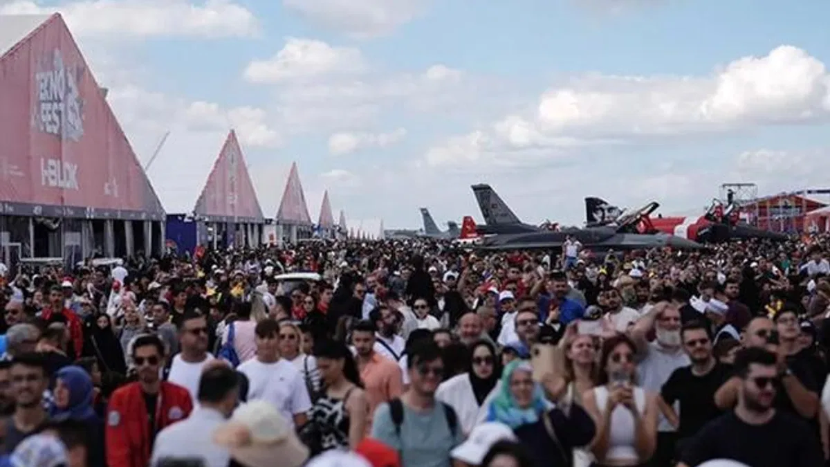 TEKNOFEST 1,5 milyon ziyaretçiye ulaştı