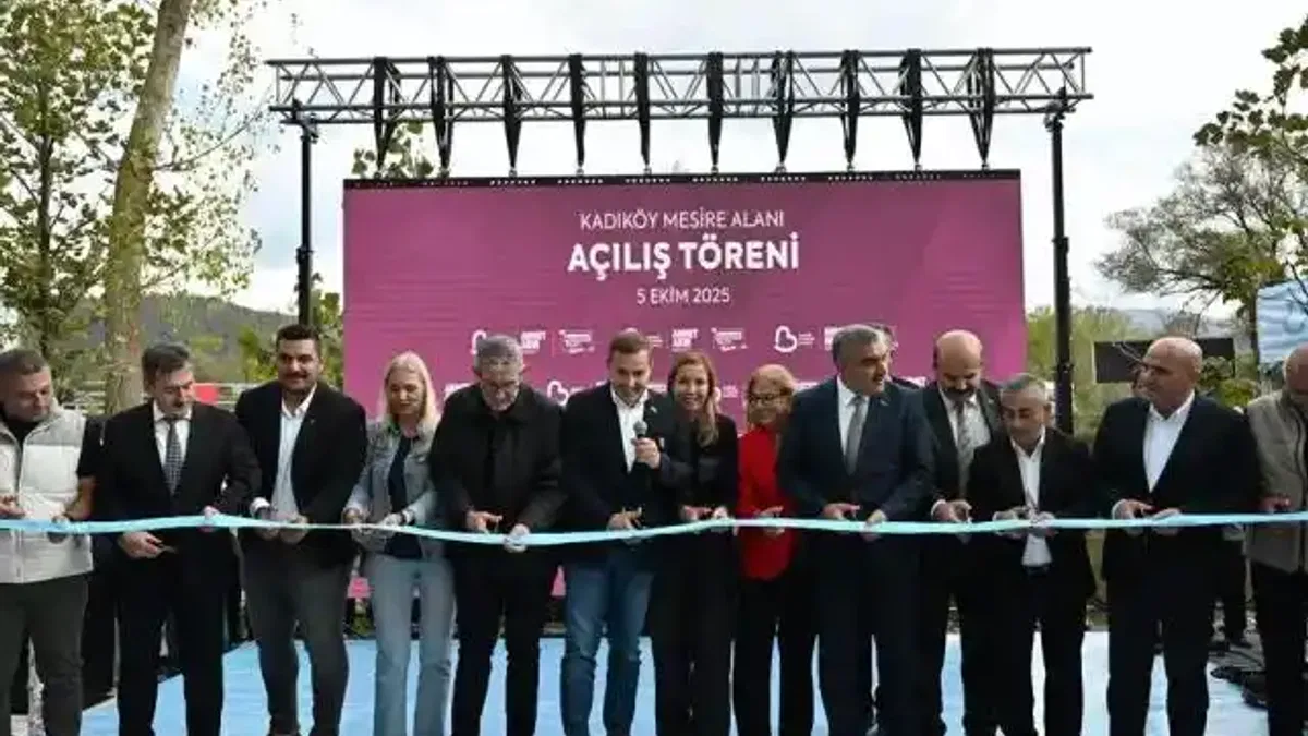 Balıkesir'de Balya Kadıköy Mesire Alanı açıldı