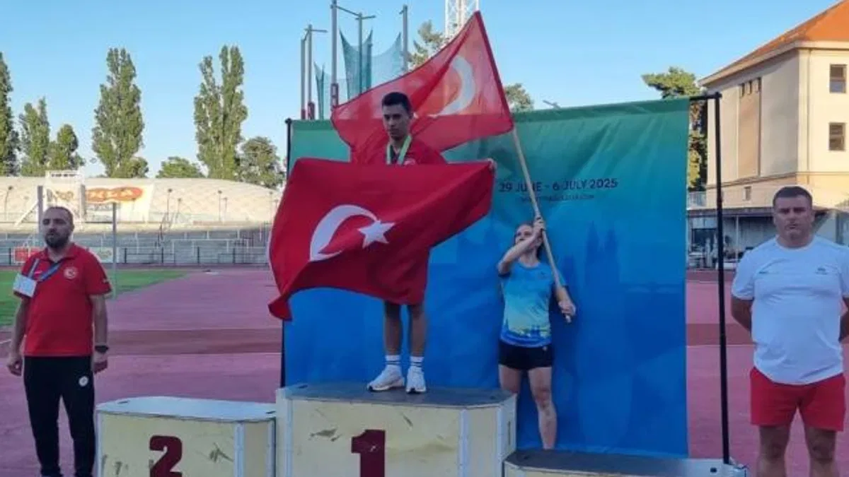 Konya Meramlı 'Muhammed Eren Uysal' Avrupa Şampiyonu oldu