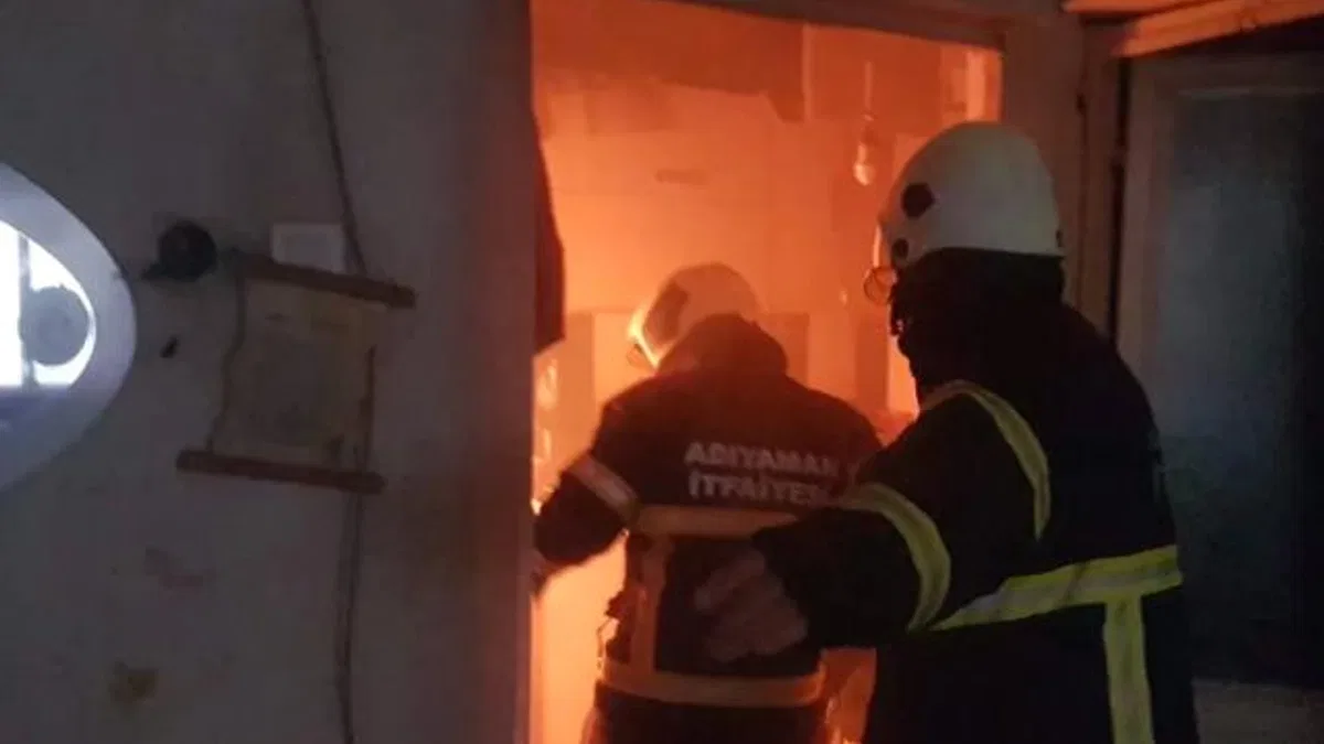 Adıyaman'da evde tüp patladı! 1 yaralı