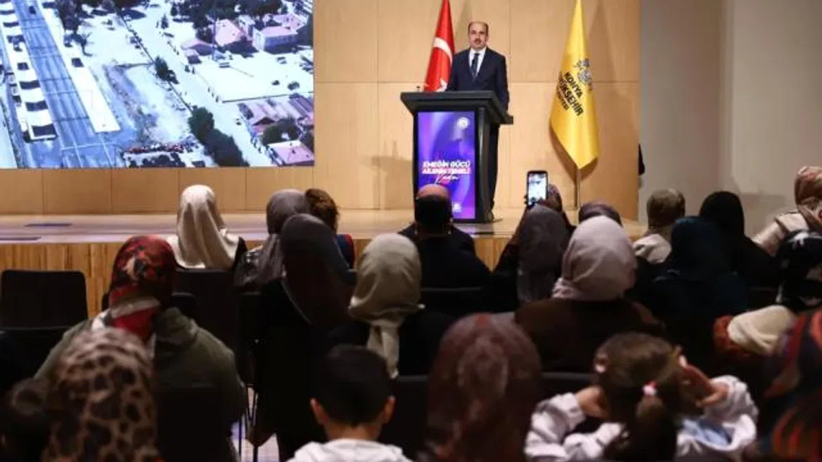 Konya'da Başkan Altay'dan kadınlara güçlü mesaj