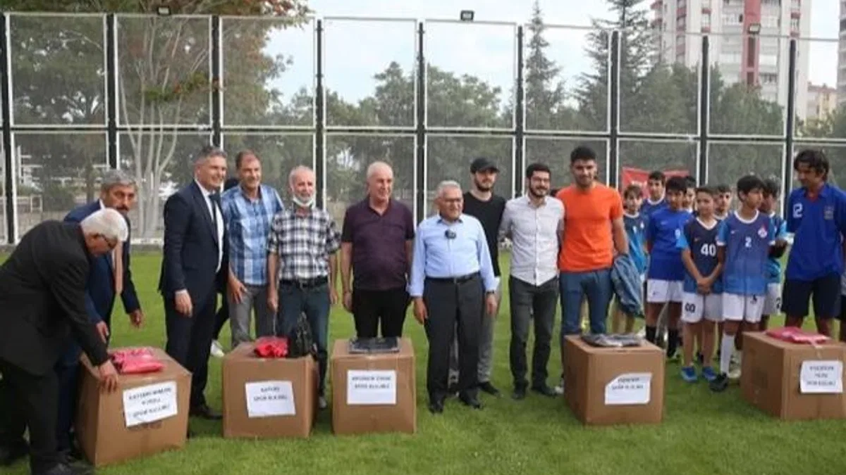 Kayseri'de amatör spora 'büyük' destek