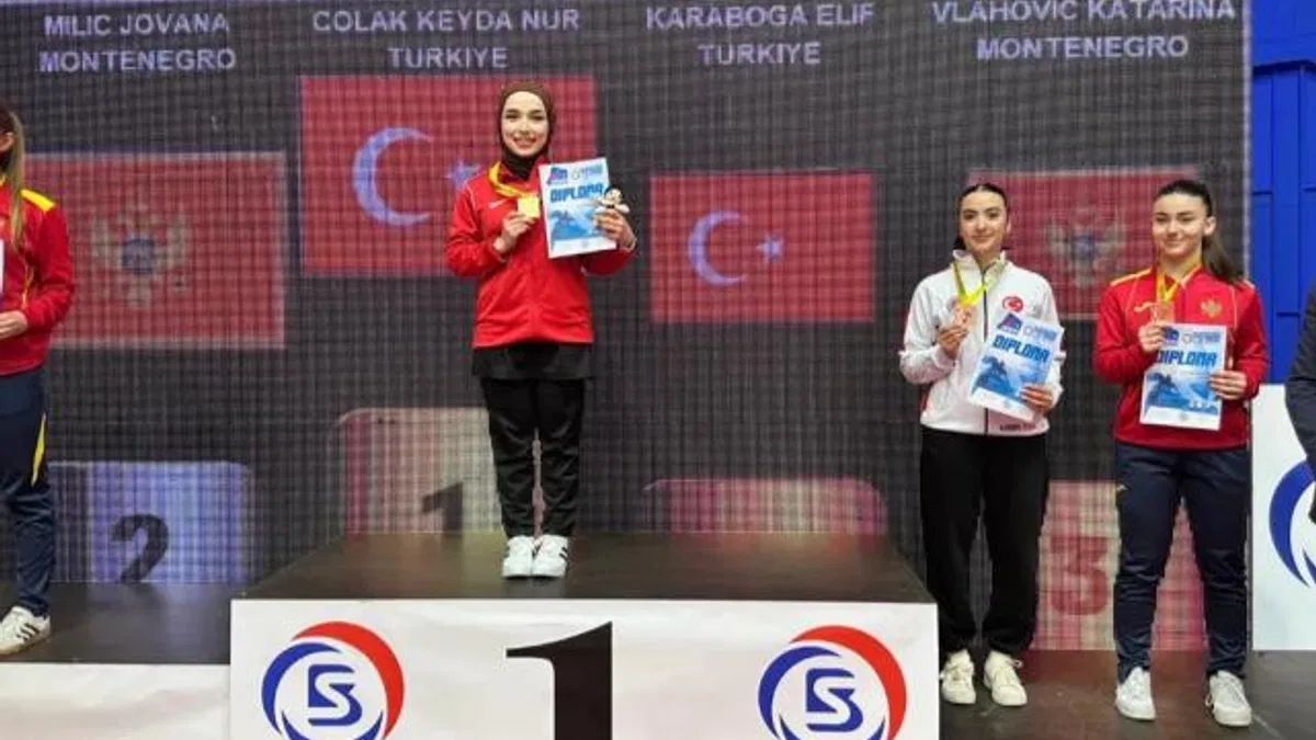 Trabzon Büyükşehir sporcusu Balkan Şampiyonu oldu