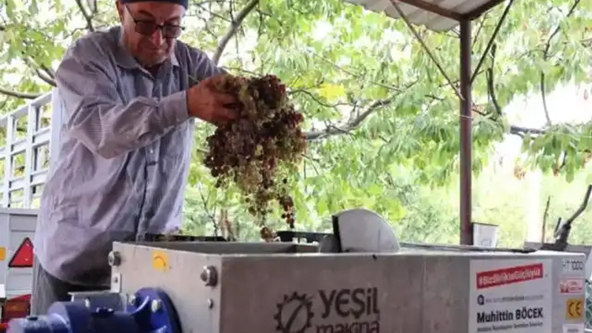 Antalya’da pekmez üreticisine teknolojik destek