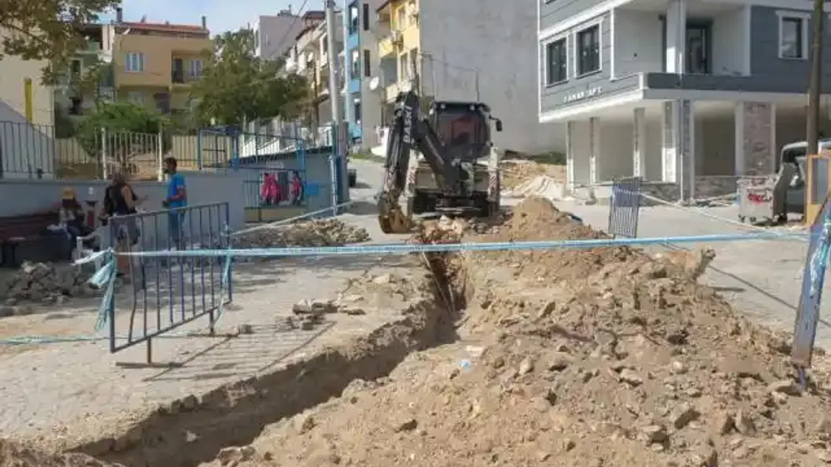 Balıkesir Ayvalık’ta yılların sorununa BASKİ’den kalıcı çözüm