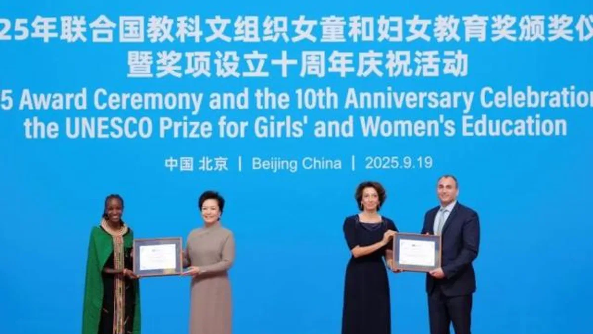 CGTN: Peng Liyuan'dan kadınların bilim eğitimiyle güçlendirilmesi çağrısı