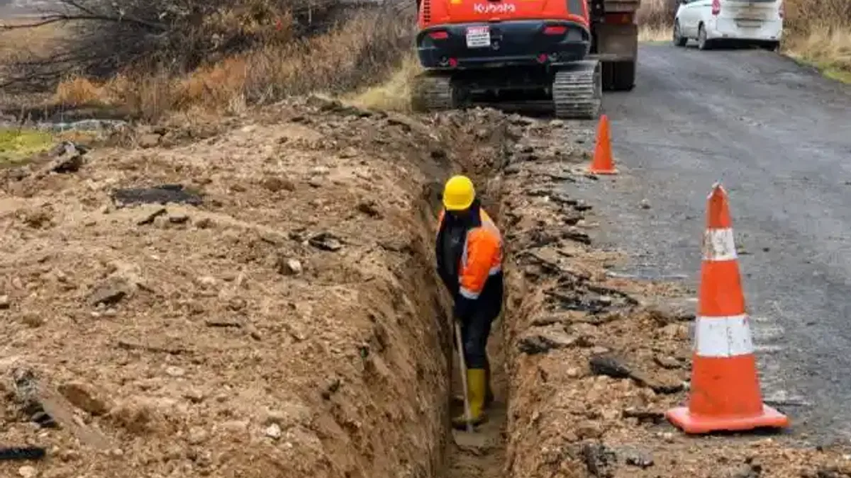 MASKİ'den 7 kilometrelik altyapı