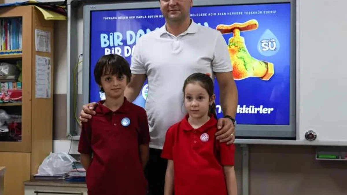 Sakaryalı minikler 'Su Müfettişi' oldu