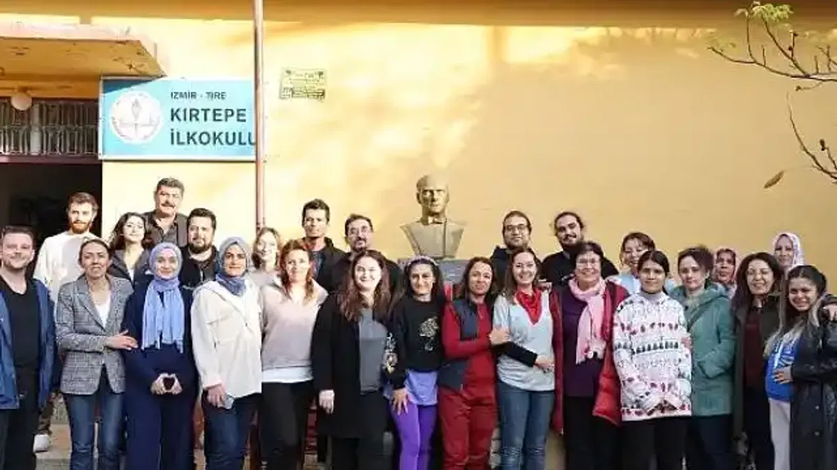 Depark'tan Anlamlı Dokunuş: Köy Okulunu Yenilediler