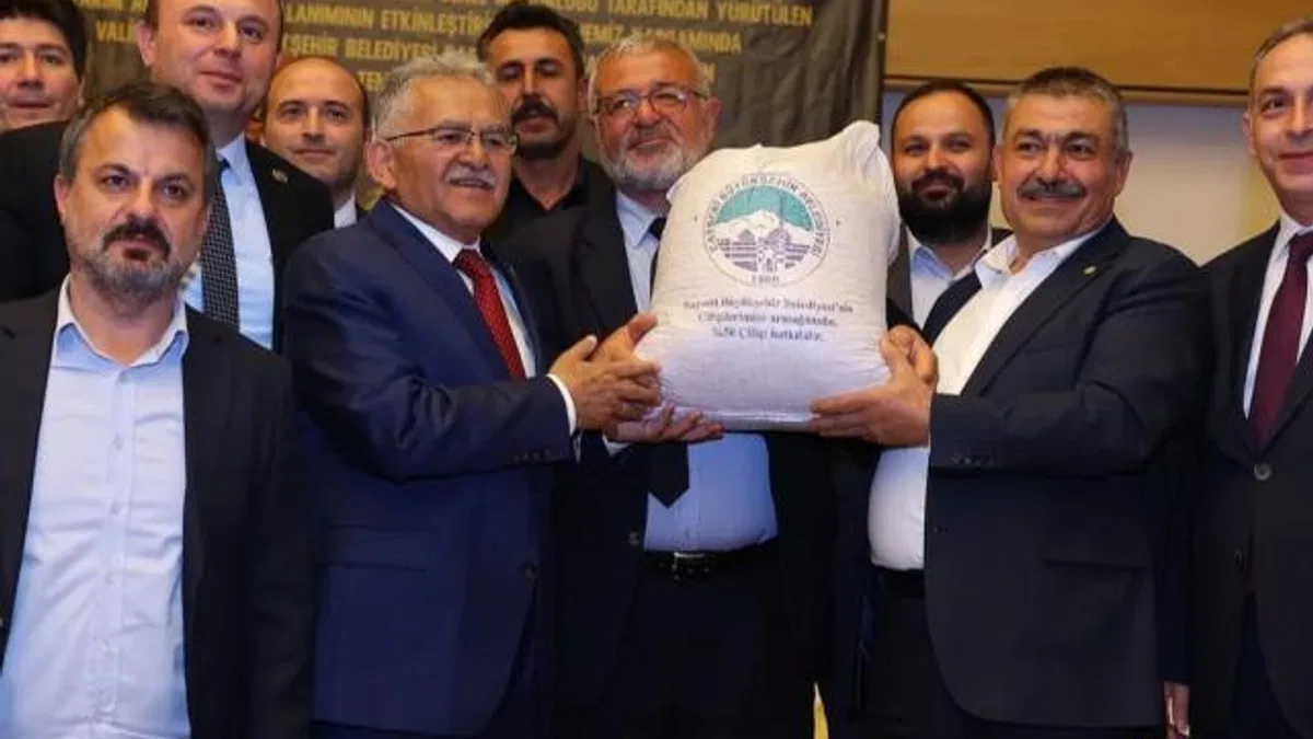 Kayseri Büyükşehir'den üreticiye 12 milyonluk destek