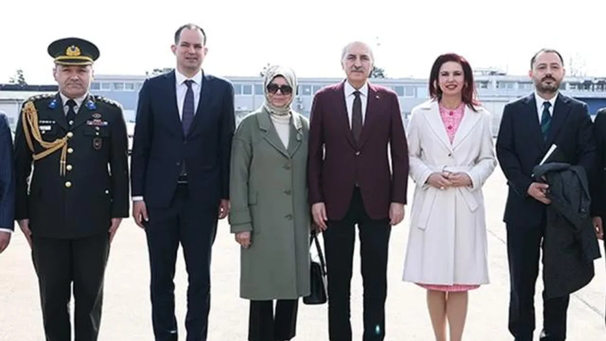 TBMM Başkanı Kurtulmuş Hırvatistan'da