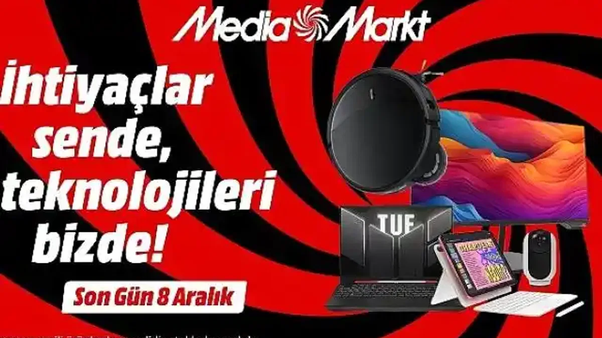 "İhtiyaçlar Sizde Teknolojileri MediaMarkt'ta" Kampanyası ile teknoloji alışverişinin tam zamanı!