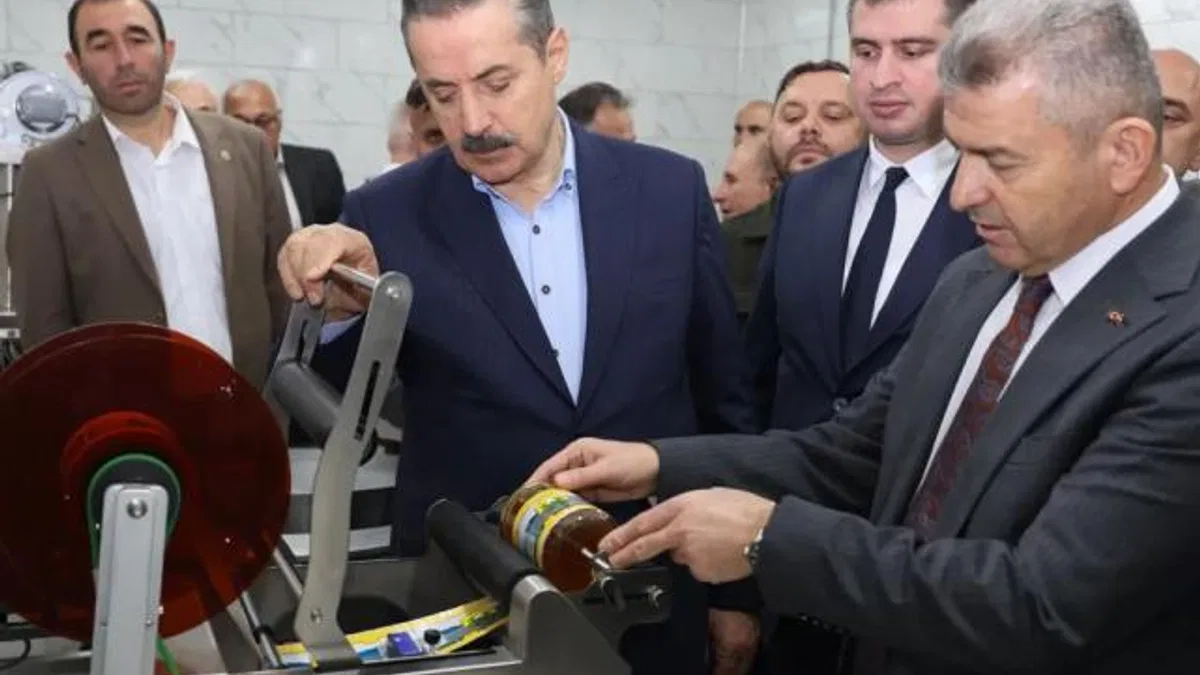 Artvin’de apiterapi ürünleri işleme ve bal dolum tesisi hizmete açıldı
