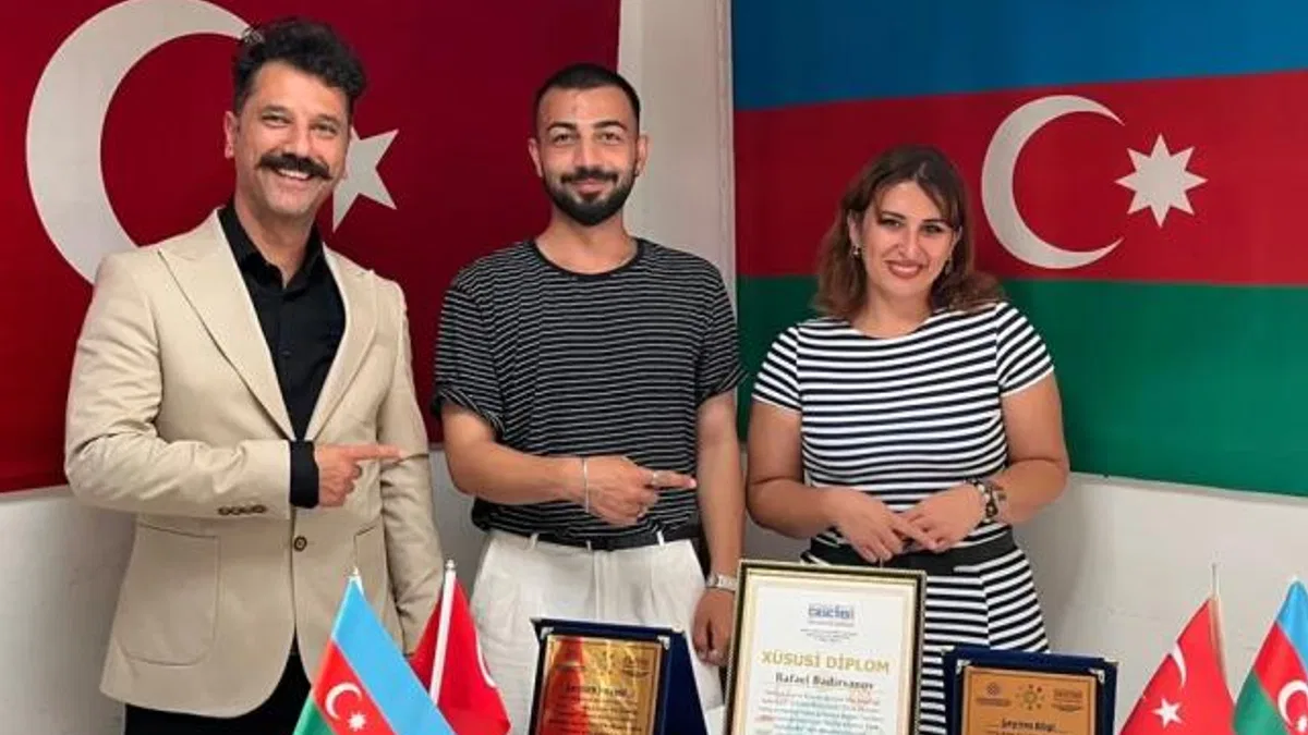 Azerbaycan Bakü'den Manisa'ya iki ödül