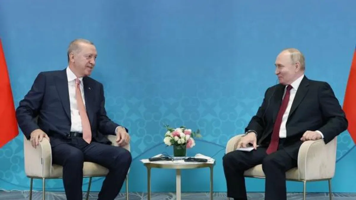 Erdoğan Putin'le 'Suriye'de istikrarı' görüştü