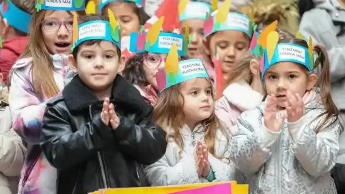 Manisa’da çocuklara yerli malı bilinci aşılandı