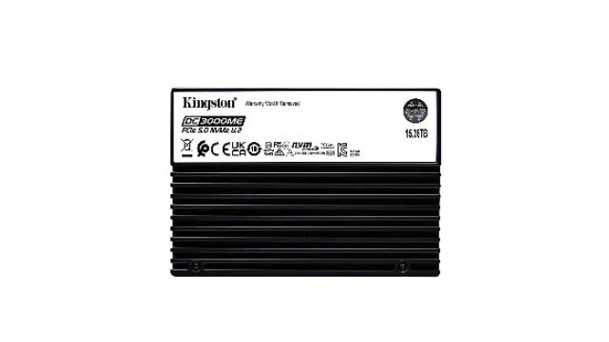 Kingston Digital, Kurumsal Sınıf Gen5 Veri Merkezi SSD'sini Piyasaya Sürdü
